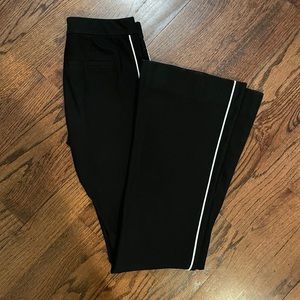 Derek Lam Stretch Crepe Bell Bottoms